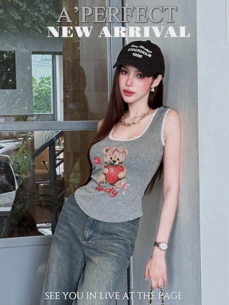 ชุดเซ็ตเสื้อ+กระโปรง สไตล์ญี่ปุ่น
